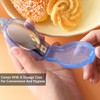 2Pcs Folding Spoon Foldable Stainless Steel Spoons Portable Camping Cutlery