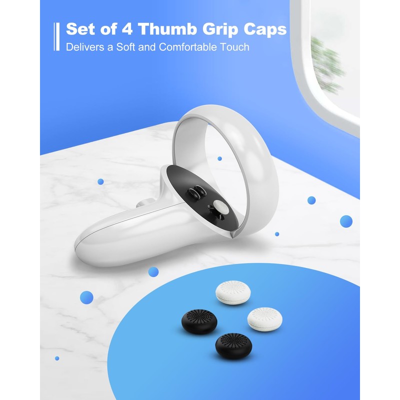 Joystick Replacement Kit for Oculus Quest 2 Controller, Repair Kit