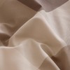 honey qiao Taupe and Beige Checkered Comforter Twin Set 3Pcs