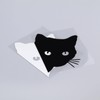 VGOL 4Pcs Peeking Cat Car Sticker and Decal - Cartoon