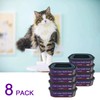 8 Pack Cat Litter Refill Bags Cartridge Compatible with Genie