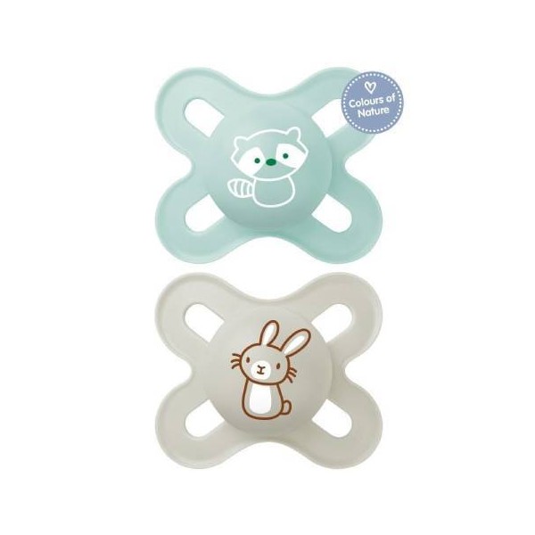 MAM Start Forest 0-2 Months Soother with Silicone Teat Unisex,