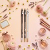 3‑Pack Black Eyebrow & Eyeliner Pencils with Sharpener – Waterproof,
