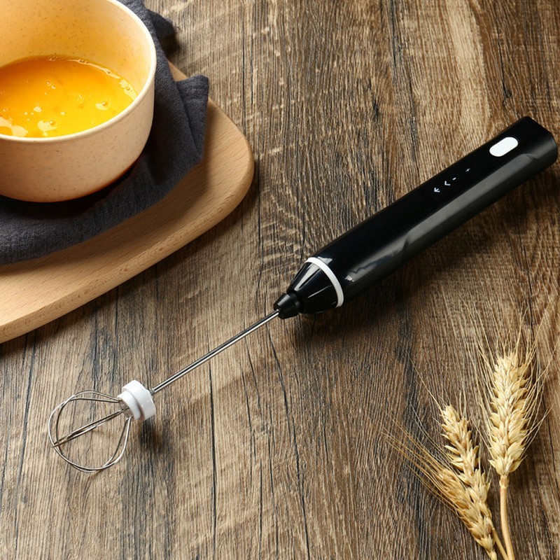 Handheld Mini Coffee Milk Frother Electric Milk Shaker Egg Beater