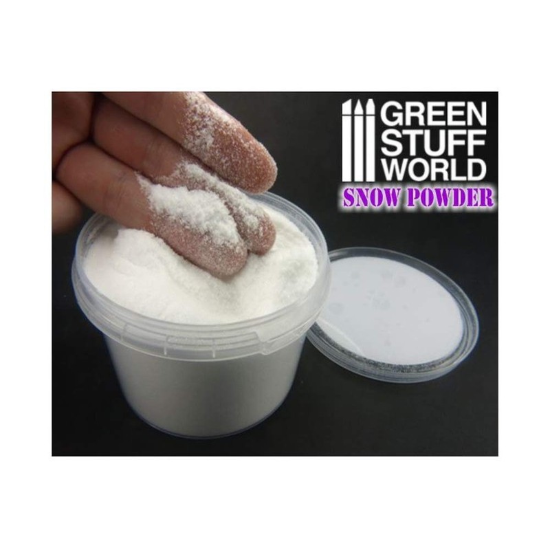 Green Stuff World - Model building snow powder (real).