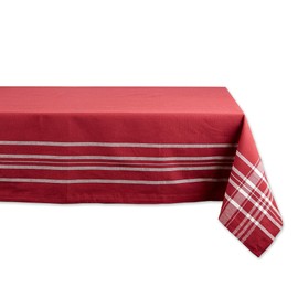 DII Harvest Market Tabletop Collection, Redwood, Tablecloth, 60x84