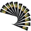 100% Natural Ready to Use Henna Paste Hair Color (Chestnut Brown, Pack of 12)