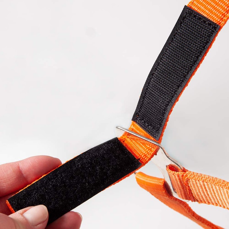 PFIFF Jocose 102921 Safety Halter Paddock Headcollar Orange Shetty