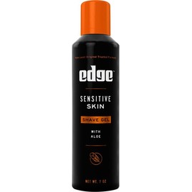 EDGE  Gel para Afeitar para Hombres con Aloe. Hidrata, Protege y Suaviza. Mejora el Deslizamiento del Rastrillo, Reduce Irritacin, Uso Diario 200 ml  