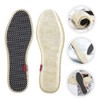 Beavorty 2 Pairs of Thickened Warm Insoles for Winter Breathable