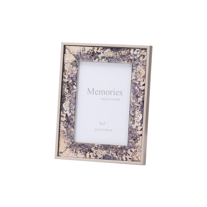 Hill 1975 Bronze Foil Metallic 5X7 Frame, WOOD, Mixed, 2