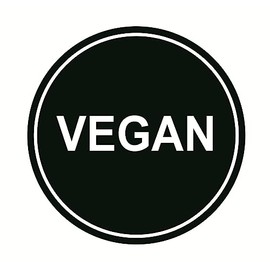 Vegan Sticker,1.5inch 300pcs Vegan Food Warning Sticker