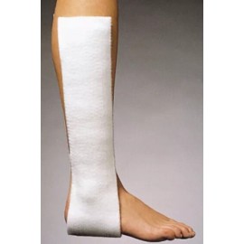 OrthoTape Fiberglass Stirrup Sprained Ankle Splint Kit | Materials make orthopedic split - Child 6-12, White