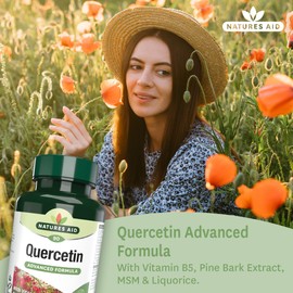 Natures Aid Quercetin Formula - Pack of 90 Capsules