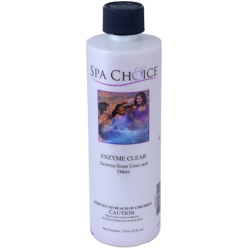 SpaChoice 1-Pint 6-Pack Premium Hot Tub Enzyme Clear, Spa Clarifier