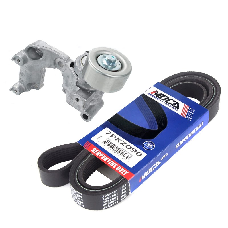 WINBEST Serpentine Belt Component Kit Compatible with 2005-2012 for Toyota