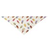 vercosee Ice Cream Summary Dog Bandanas,Adorable Pet Triangle Bib Scarf