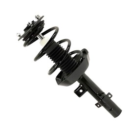 Detroit Axle - 2.4L Front Left Strut for 2013-2017 Honda Accord, Driver Side Strut with Coil Spring Assembly 2014 2015 2016 Replacement Suspension Quick Install Ready Strut Shock Assembly