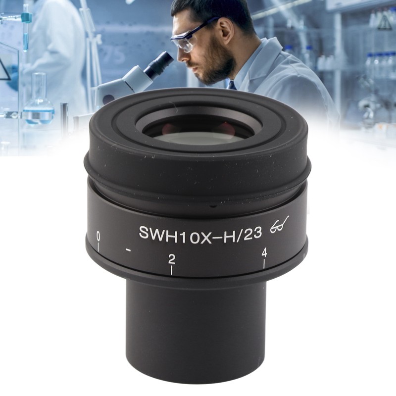 SWHN10X H 23 Adjustable Large Field Eyepiece High Transparency Aluminum
