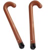EaciTown 2 Pcs Brown Old Man Inflate Cane 100 Day
