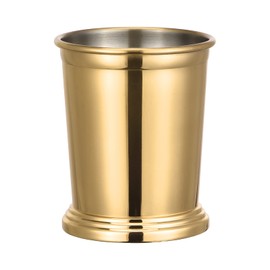 sourcing map Mint Julep Cup, Stainless Cocktail Cup Tumbler 350ml for Cocktail Mixed Drink - Gold