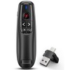 2-in-1 USB Type C Presentation Clicker Wireless Presenter Remote Clicker