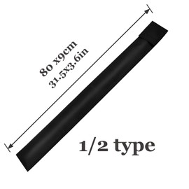 1 Piece Pool Cue Bag, 1/2 Snooker Cue Case Bag Billiard Cue Case Snooker Cue Bag Snooker Cue Carry Bag Billiard Stick Storage Bag Pool Cue Case Lightweight Portable for 1/2 Snooker Billiard Stick Rod