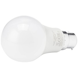 Osram LED Base Classic A Lampe, in Kolbenform mit B22d-Sockel, nicht dimmbar, Ersetzt 60 Watt, Matt, Warmweiß - 2700 Kelvin, 4er-Pack