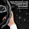 Queen's Land Diamond Bling Car Steering Wheel Cover with Crystal