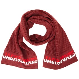 JACK & JONES Men's Jacwaffle Scarf, Cabernet, Unit size