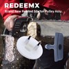 REDEEMX 550XP 505158101 Rewind Starter Pulley Reel Kit Compatible With