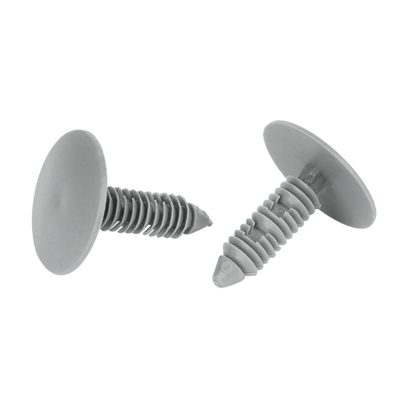 X AUTOHAUX 40 x Plastic Stud Rivets Shape Clips 8