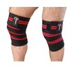 Knee Wraps Vendas elásticas levantamiento de Pesas Paquete con un