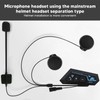 Helmet Bluetooth Headset Multifunctional Noise Reduction Windproof Bluetooth 5.0 Intercom