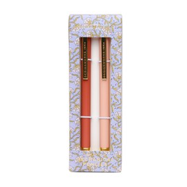 DesignWorks Ink Boxed Set of 2 Stylish Mechanical Pencils with Refills, Rosewood + Blush Pink