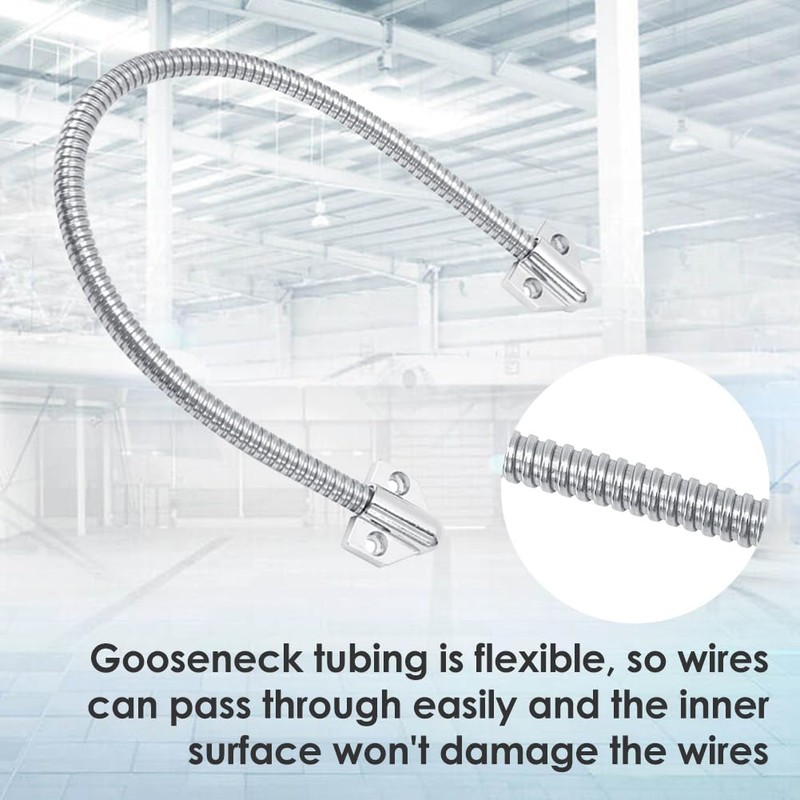 Cable Line Protection, Exposed Mounting Sleeve, Flexible Armoured Loop Wire