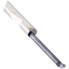 Micro 100 QBT-1201000X Boring Tool - Chipbreaker - Quick Change, .132" Min Bore Dia, 1" Max Bore Depth, .020" Proj, .0263" Offset, .004" Corner Rad, 3/16" Shank Dia, 2" OAL, AlTiN