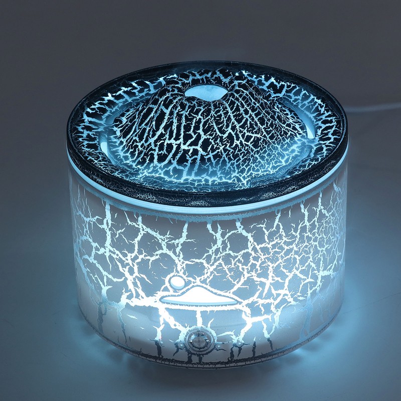 Volcano Essential Oil Diffuser 230ml Fine Mist Volcano Flame Aroma