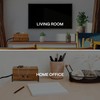 Extra Large Cable Management Box, Wood Cord Hider Box &