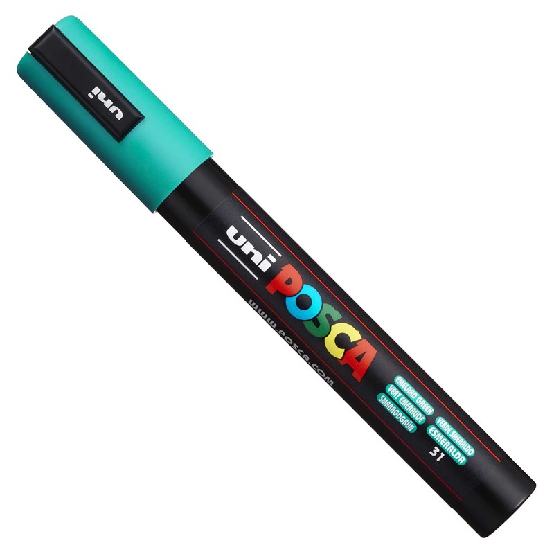 Posca PC-5M Paint Marker Art Pens 1.8-2.5mm Tip Spectrum (B)