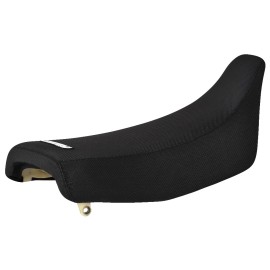 Enjoy Mfg 1978-2005 Kawasaki KLR 250 Seat Cover By Enjoy MFG ALL BLACK GRIPPER #314