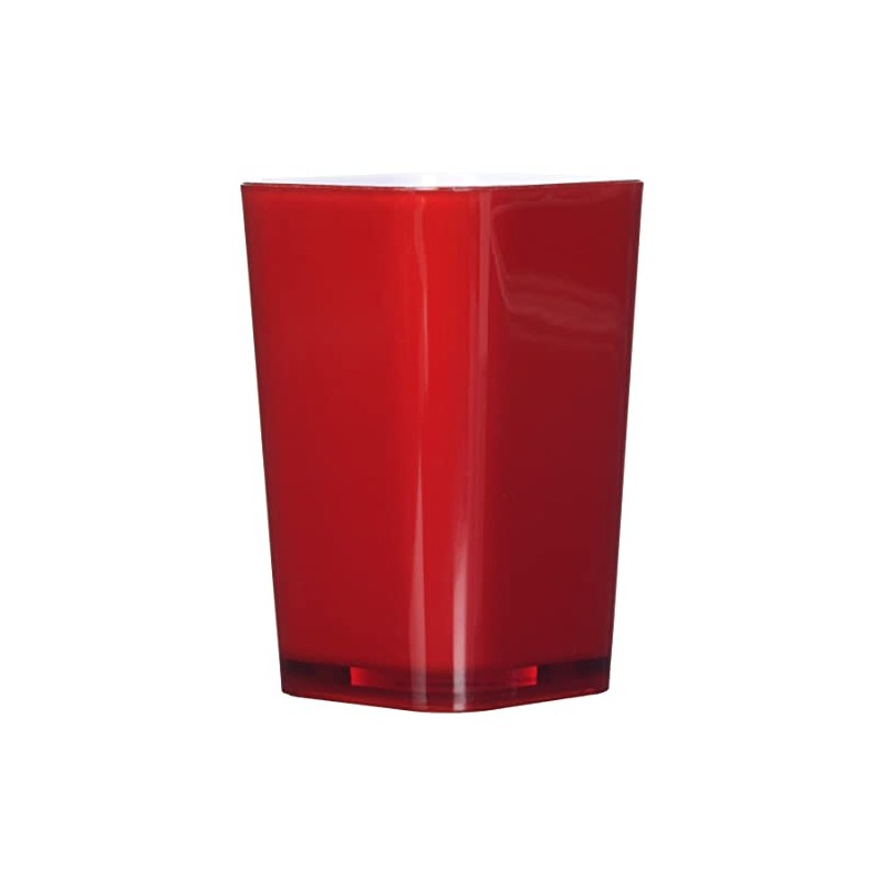 Kleine Wolke Easy Bathroom Tumbler, Poppy Red