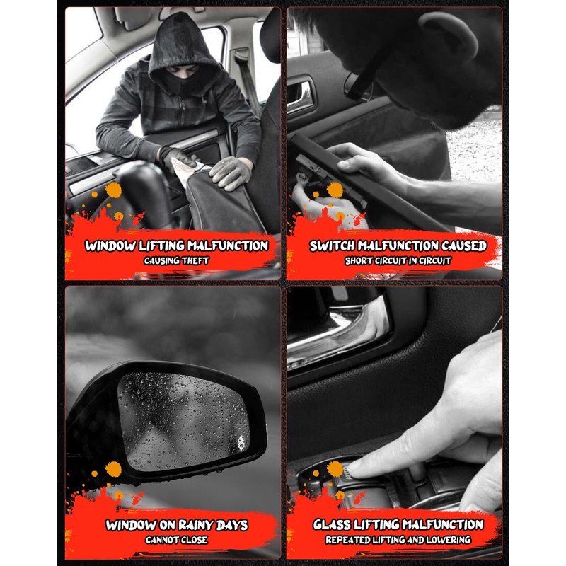 CCIYU Power Window Switch ‎35760-SDA-A21 Front Right Passengers Side Window