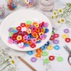 100PCS Mini Acrylic Wavy Spacers, Wavy Spacers for Beaded Pens,