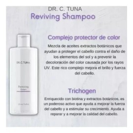 2pz Shampoo Reviving Farmasi  Con Ajo,capixyl Y Trichogen                                                                                             