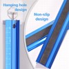 30cm Raised Grip Aluminium Ruler Cutting Ruler Metal Craft Safety