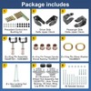 CARMOCAR Golf Cart Precedent Front Repair kit Replacement for 2004