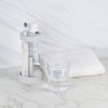 DODAMOUR Height Adjustable Toothbrush Holder for Bathroom, Toothbrush Holder Stand