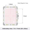 Sew Tech 7.9" x 11" Magnetic Embroidery Hoop for Poolin