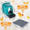 Nuogo 10 Pack Chicken Nesting Box Bulk, Chicken Laying Boxes